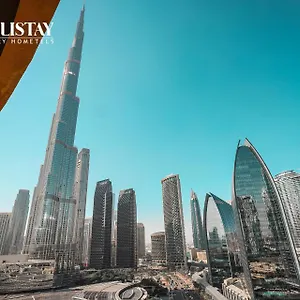 Holistay Luxury Homes - Burj Khalifa View - Direct Access Mall شقة